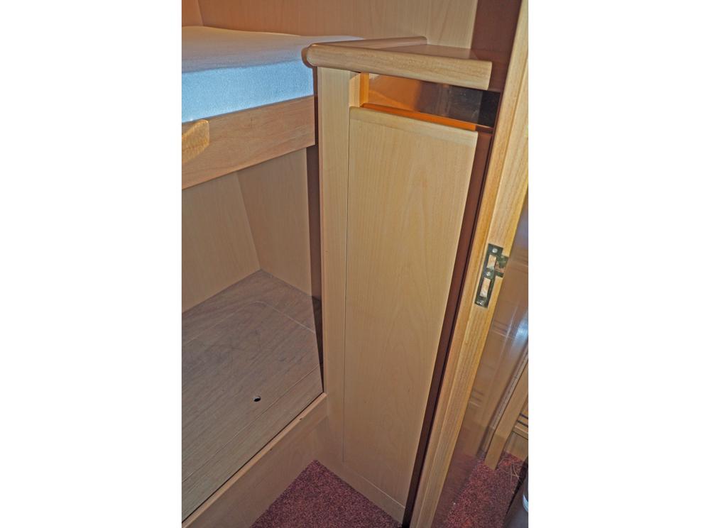 Achterkajuit, Accommodatie